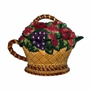 Rare Certified International Cornucopia Gravy Bowl